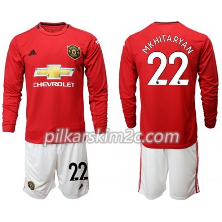 Koszulka Manchester United Mkhitaryan 22 Dziecięca Główna 2019-2020 - Koszulki Piłkarskie(L/S)